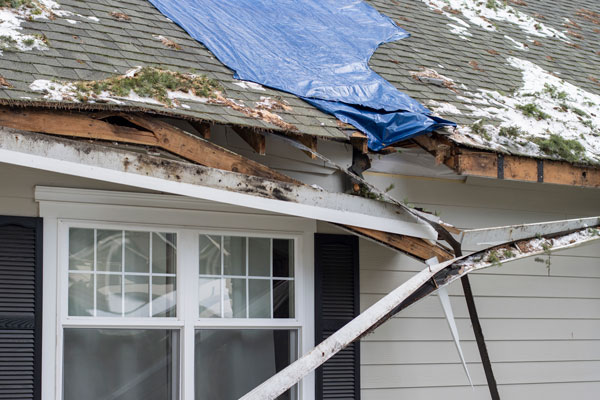 Roof Storm Damage Image